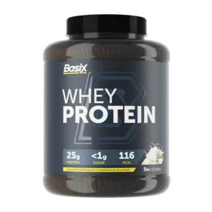 Basix Whey Protein 2.25kg Vanilla Whip Flavor