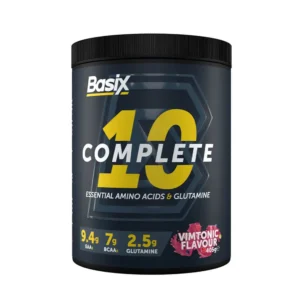 Basix Complete 10 Essentials Amino Acids & Glutamine 405g Vimtonic Flavor