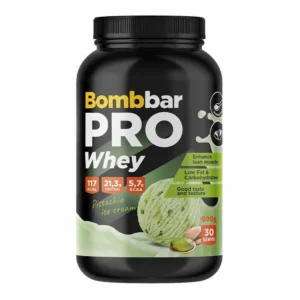 Bombbar Pro Whey 900g Pistachio Ice cream flavor