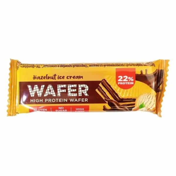 Bombbar high Protein Wafer Hazelnut Ice Cream Flavor 45g