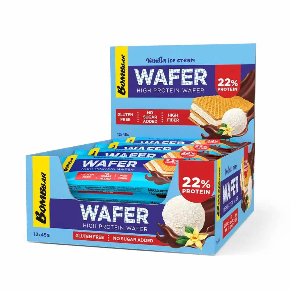 Bombbar High Protein Wafer Vanilla Ice Cream Flavor