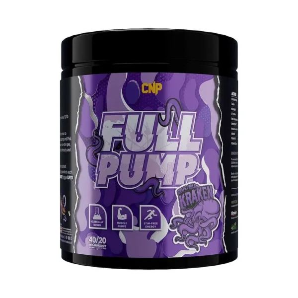 CNP Full Pump Pre-Workout 300g Grape Kola Kraken 300g