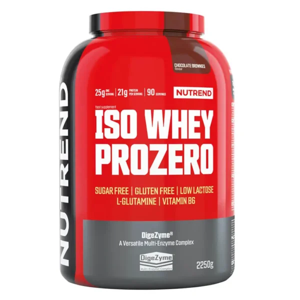 Iso Whey Prozero 2250g, chocolate brownies