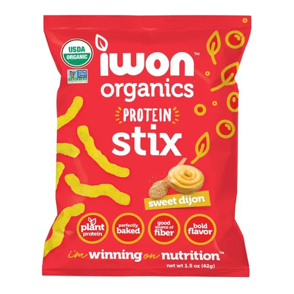 Iwon Organics Protein Stix Snack Bold, Snack Protein-Packed.webp