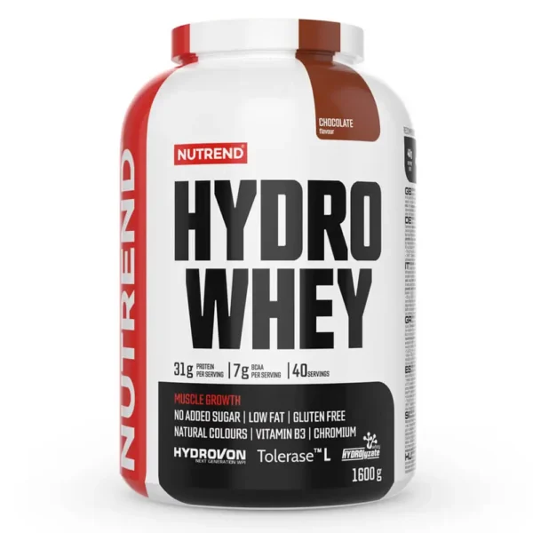 Nutrend Hydro Whey 1600g, chocolate