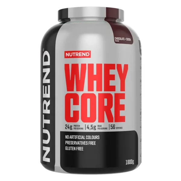 Nutrend Whey Core 1800g, Chocolate