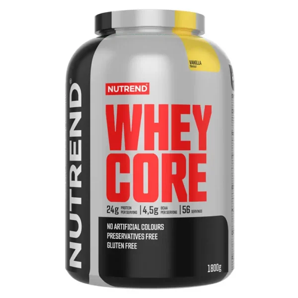 Nutrend Whey Core 1800g, vanilla