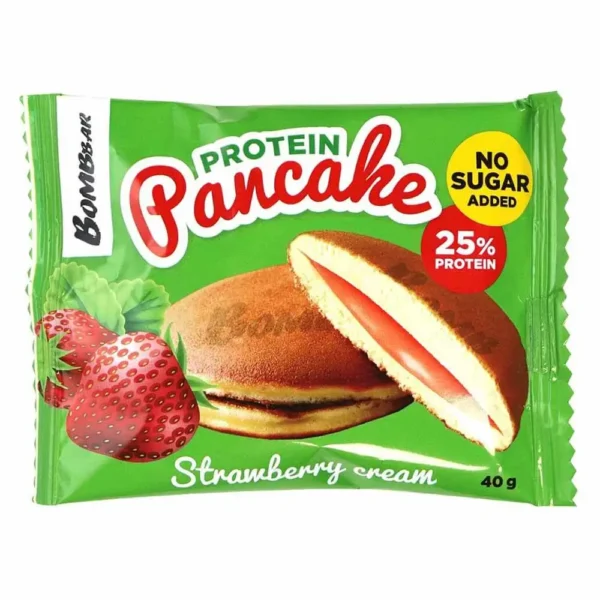 Bombbar Protein Pancake Strawberry Cream Flavor 40g