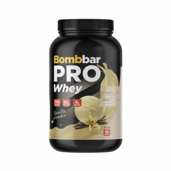 Bombbar Pro Whey 900g Vanilla Plombir flavor