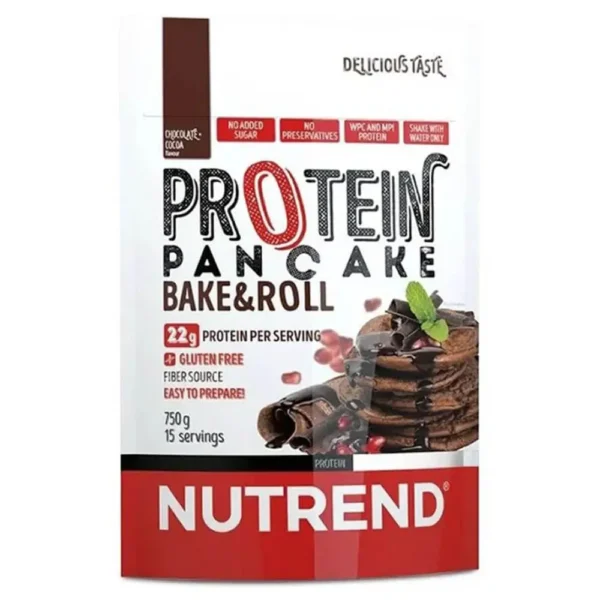 nutrend pancake 650g chocolate coka