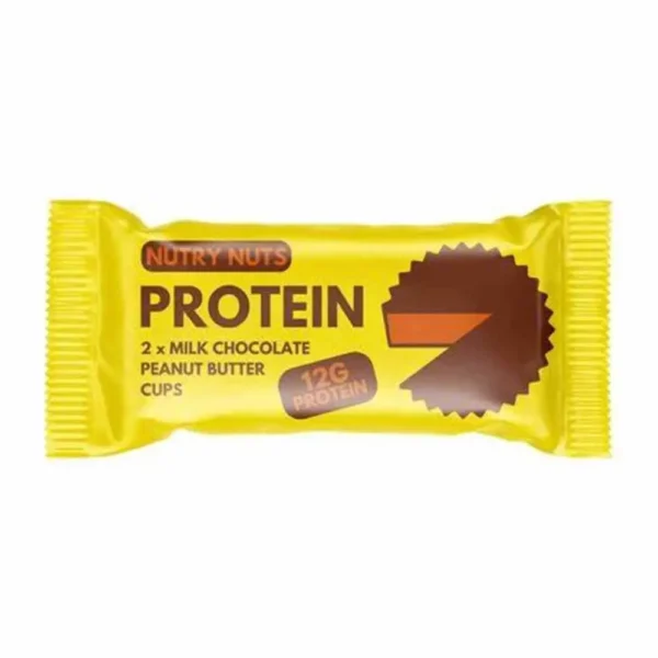 Nutry Nuts Protein Cup Cakes Milk Chocolate Peanut Butter Flavor 42g