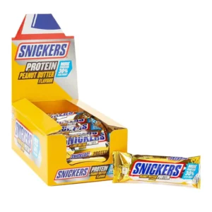 Snickers Protein Bar Peanut Butter Flavor 47g Pack of 18