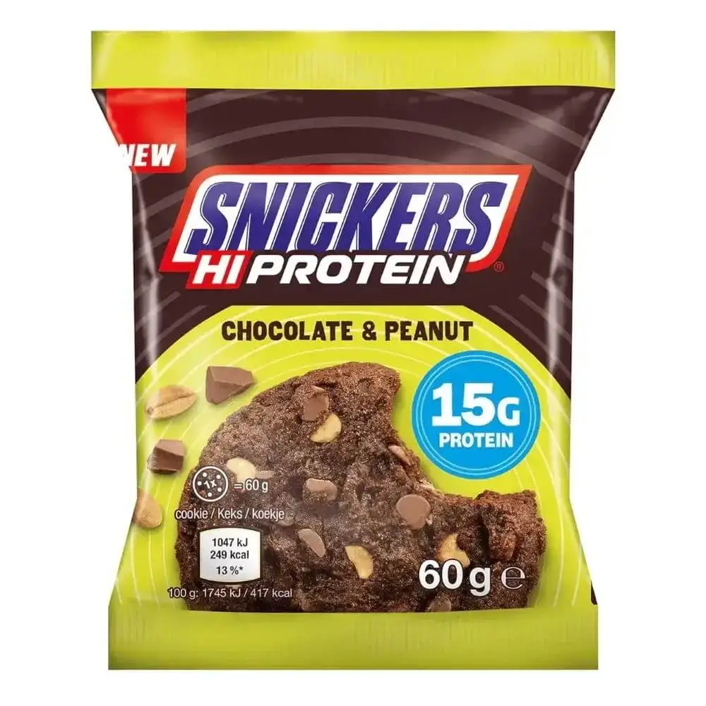 Snickers Hi Protein Chocolate And Peanut Flavor 60g
