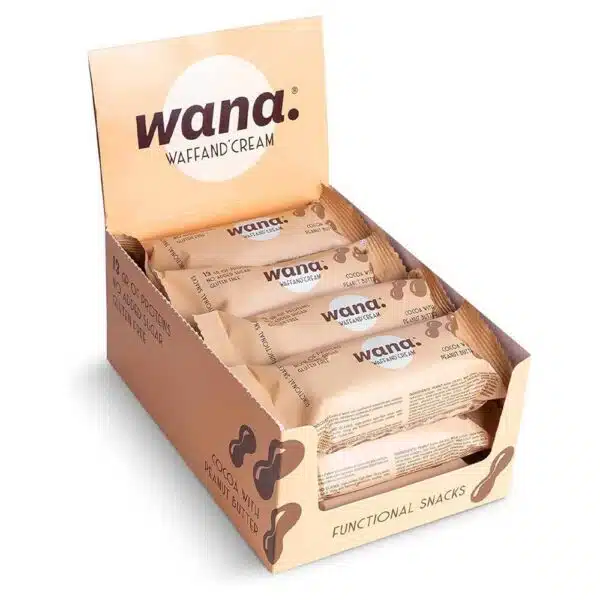 Wana Cocoa With Peanut Butter Flavor 43g pack of 12