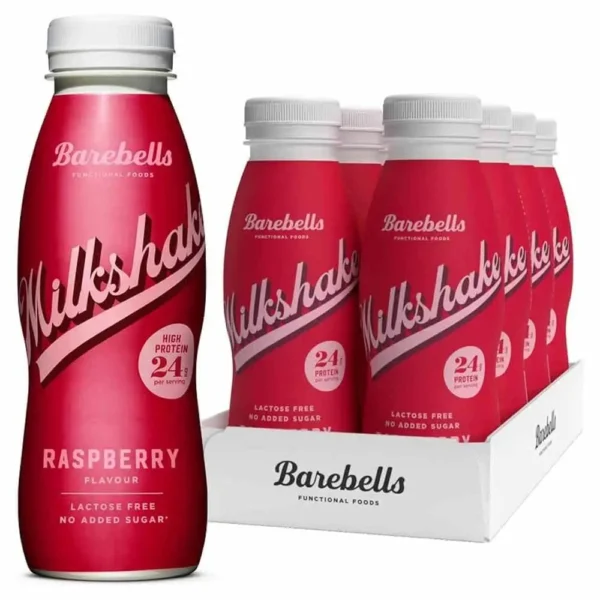 Barebells Protein Milkshake Raspberry Flavor 330ml Pack of 8