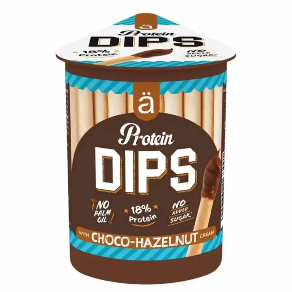 Nano Supps Protein Dips 52g Pack of 12 Choco Hazelnut Flavor