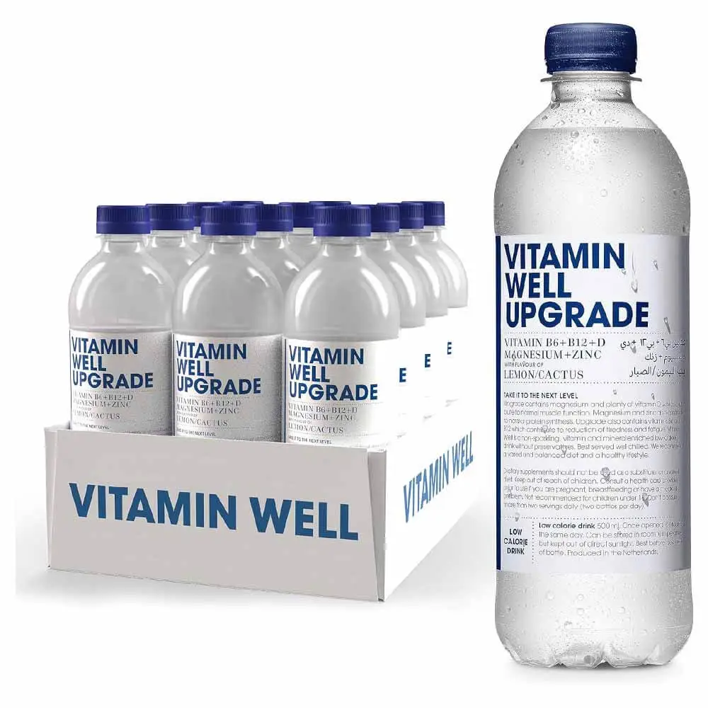 Vitamin Well Upgrade Lemon Flavor 500ml Pack of 12