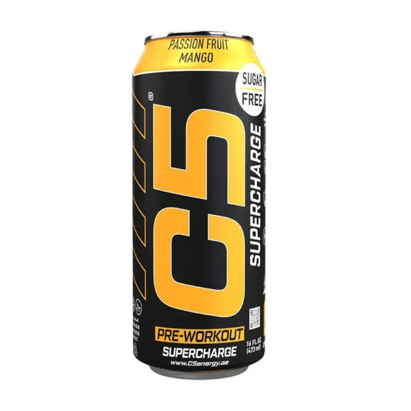 C5 SUPERCHARGE Sugar Free Passion Fruit Mango 473ml