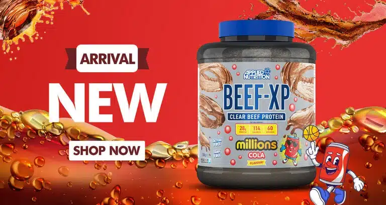 applied nutrition beef xp, millions cola