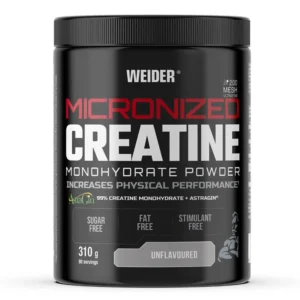 weider micronized creatine monohydrate powder, unflavoured