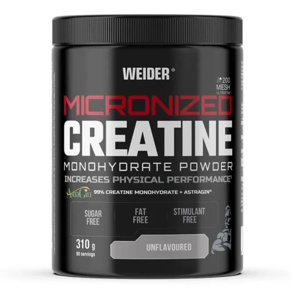 weider micronized creatine monohydrate powder, unflavoured