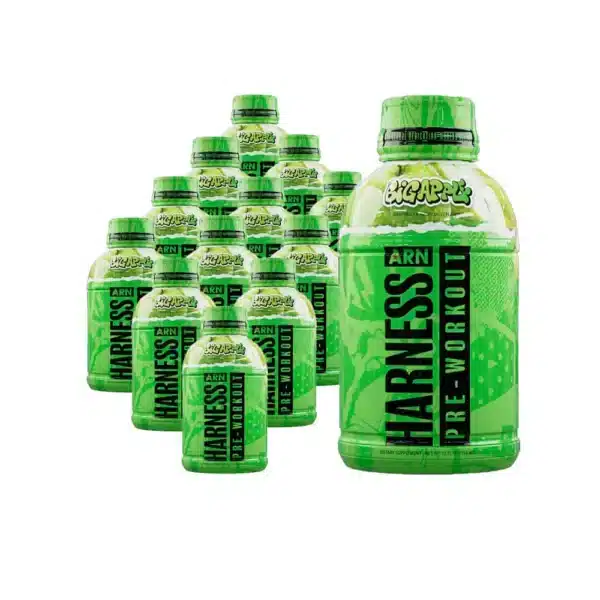 ARN Harness Pre-Workout Drink Big Apple Flavor 355ml Pack of 12