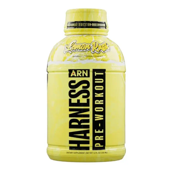 ARN Harness Pre-Workout Drink Lemon Rush Flavor 355ml