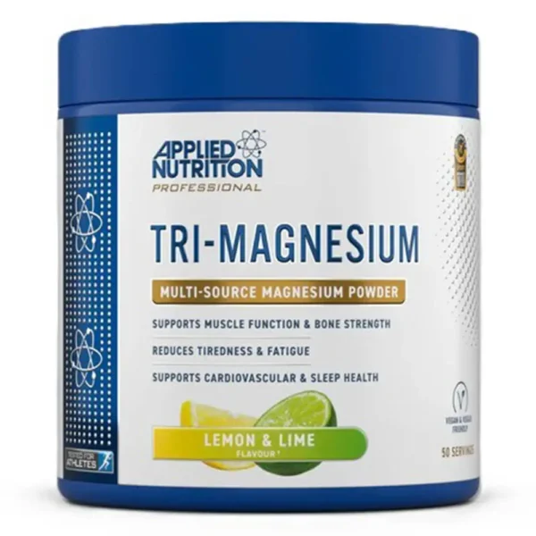 Applied Nutrition Tri-Magnesium Lemon & Lime 50 Servings