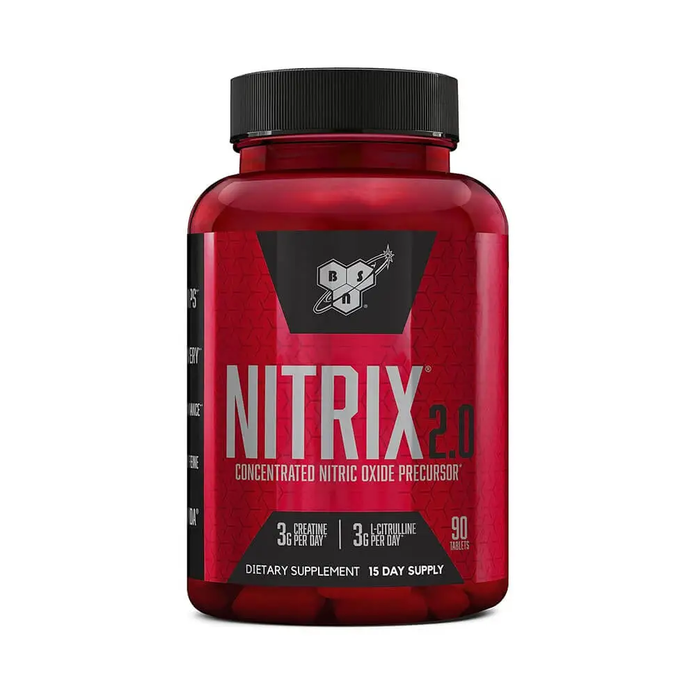 BSN Nitrix 2.0, 30 servings 90 tablets 150g