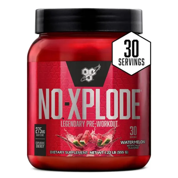 BSN, No-Xplode Legendary Pre-Workout, Watermelon, 555g, 30S