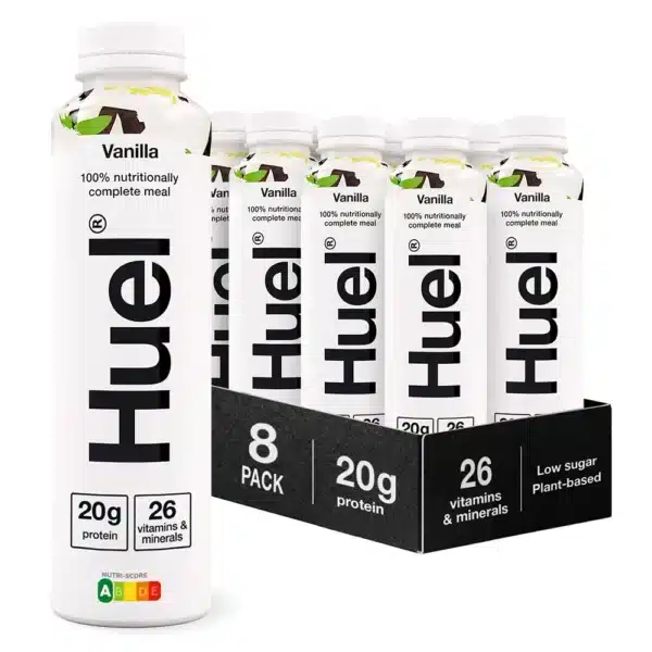 HUEL Ready to Drink Complete Meal Vanilla 500ml Pack of 8