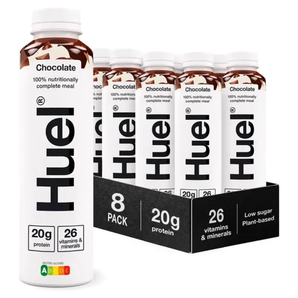 Huel Complete Meal Protein Milkshake Chocolate 500ml Pack of 8