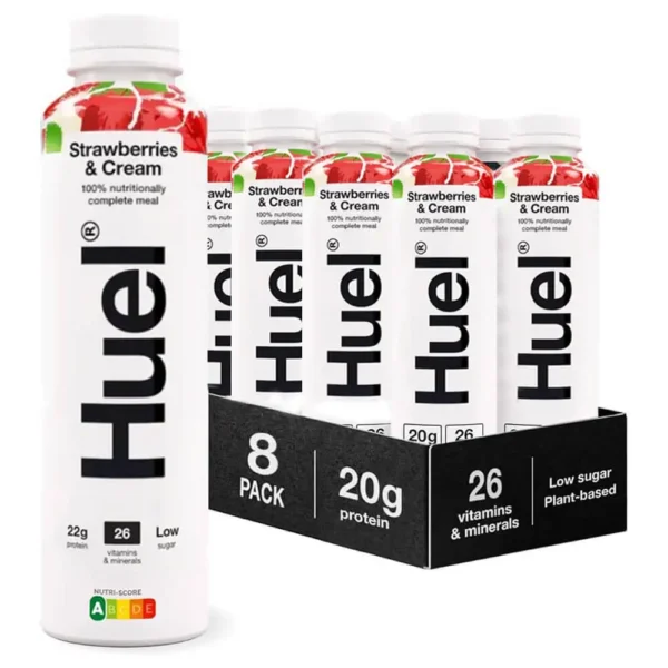 Huel Strawberries & Cream 500ml Pack of 8