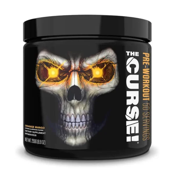 JNX Sports, The Curse! Pre-Workout 50S, Orange Mango, 250g