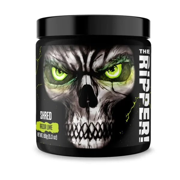 JNX Sports, The Ripper! Fat Burner Shred, Razor Lime, 150g, 30S