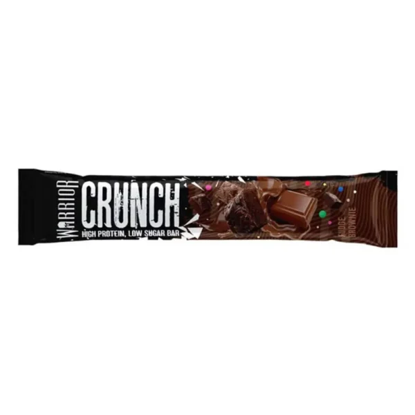 WARRIOR, Crunch High Protein Bar, Fudge Brownie, 64g