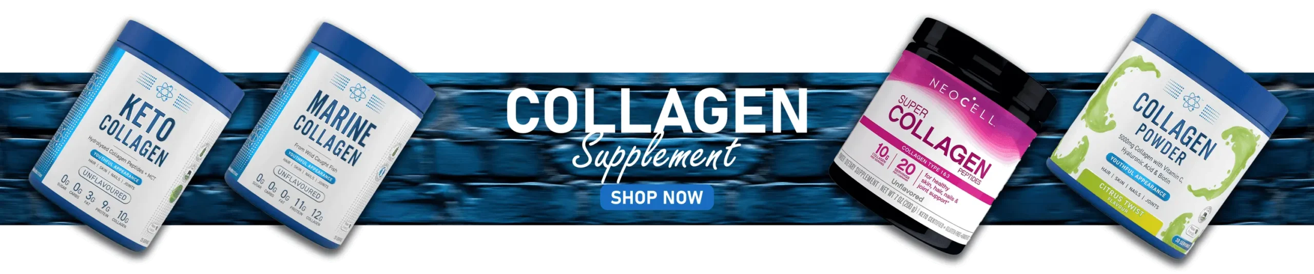 applied collagen powder