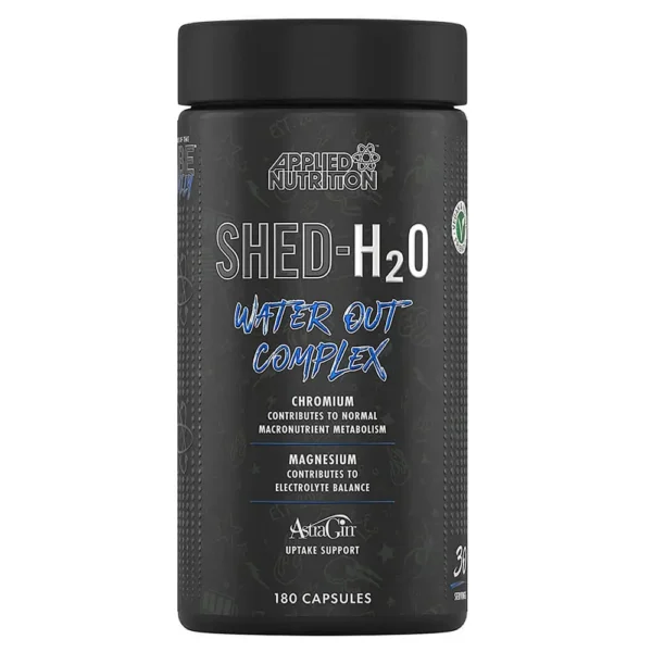 applied nutrition shed - h2o water out complex, 180 capsule