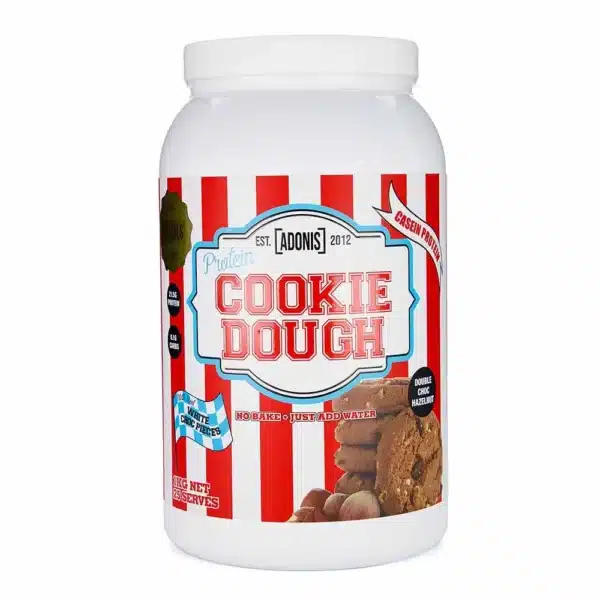 ADONIS PROTEIN COOKIE DOUGH,DOUBLE CHOC HAZELNUT,25 SERVINGS 1KG