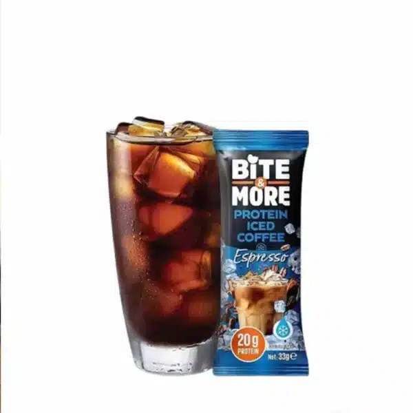 BITE & MORE PROTEIN ICED COFFEE, ESPRESSO FLAVOR 33G