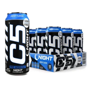 C5 NIGHT Sugar Free Pre-Workout Energy 473ml Pack of 12