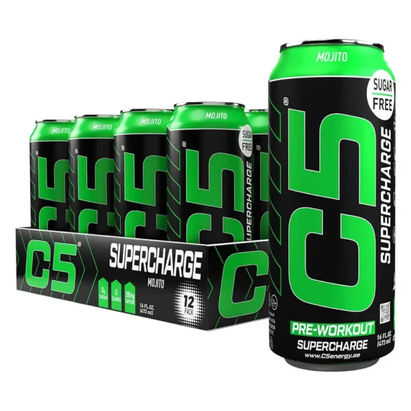 C5 SUPERCHARGE Sugar Free Mojito 473ml Pack of 12