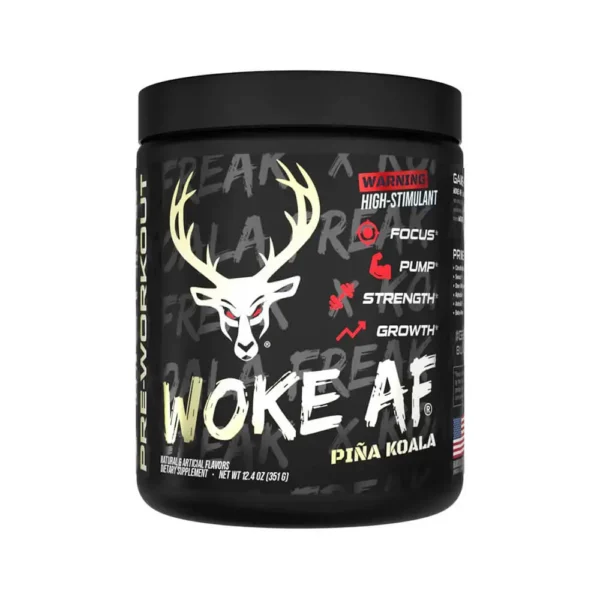 Das Labs, Woke Af Pre-Workout, Piña Koala, 351g