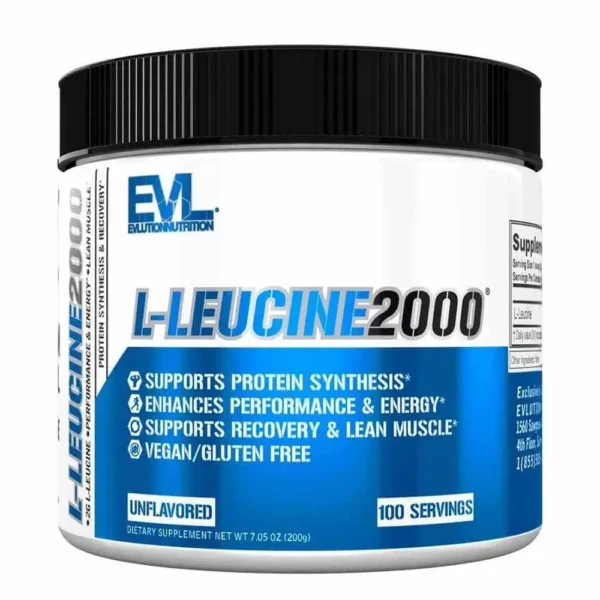 EVLUTION NUTRITION,EVL L-LEUCINE 2000