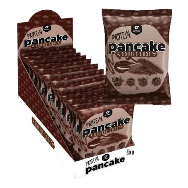 Go Fitness Protein Pancake, Double Chocolate, 50g Pack of 12