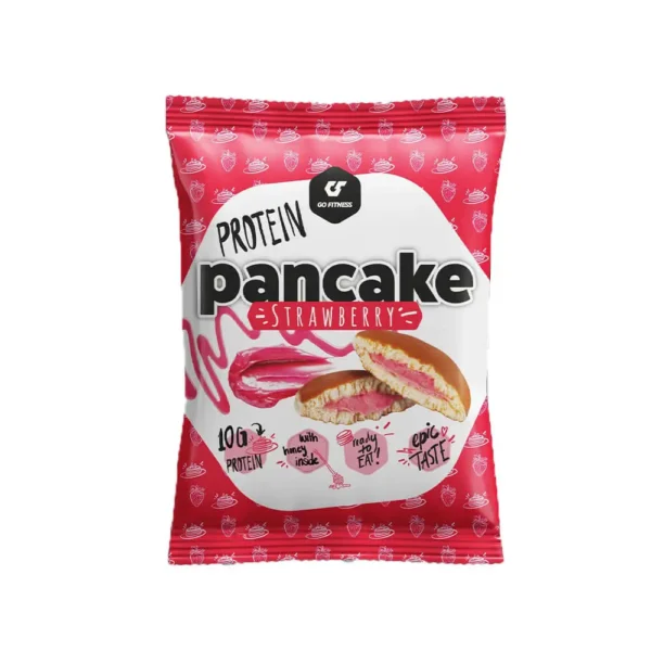 Go Fitness Protein Pancake, Strawberry, 50g