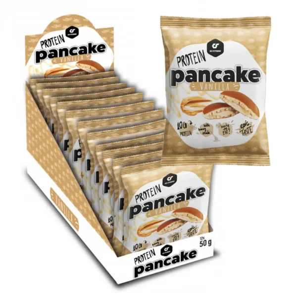 Go Fitness Protein Pancake, Vanilla, 50g Pack of 12