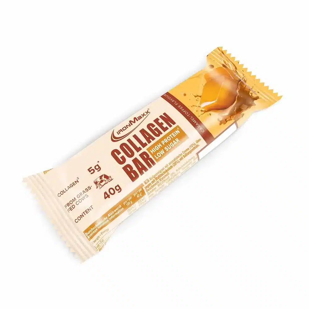 IronMaxx, Collagen Bar, Caramel Toffee, 40g