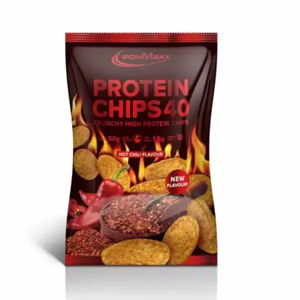 IronMaxx, Protein Cips 40, Hot Chili, 50g