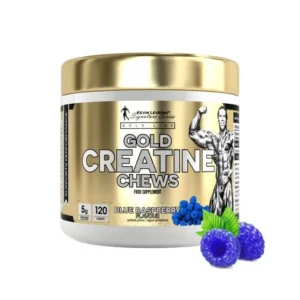 Kevin Levrone, Gold Creatine Chews, Blue Raspberry, 24S, 120 Tabs